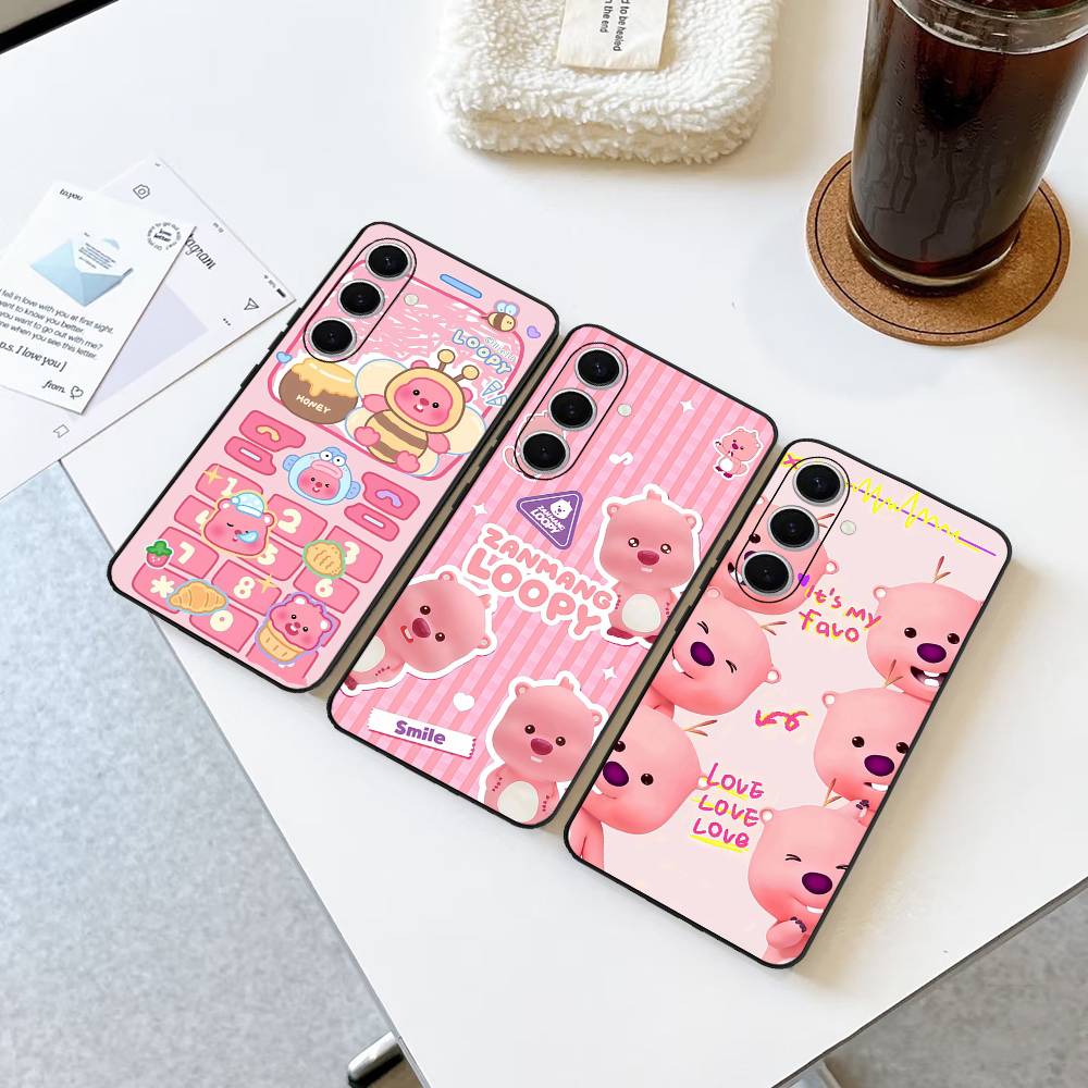 Phone Cases Loopy - Kore Zanmang L-Loopy Telefon Kılıfı Samsung