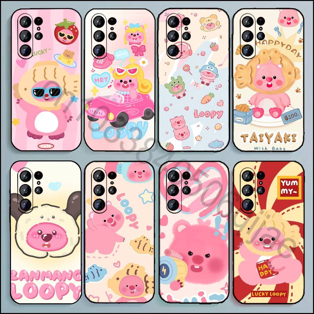 Phone Cases Loopy - Samsung Galaxy A13,21s,22,31,32,52,53,71,80,A91 için L-Loopy Telefon