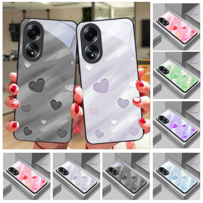 Phone Cases Oppo - Minimalist ve puslu sanat eseri desenli