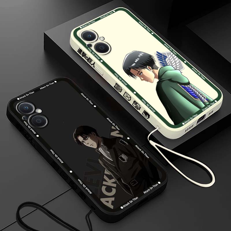 Phone Cases Oppo - Lüks Attack On Titan Desenli OPPO