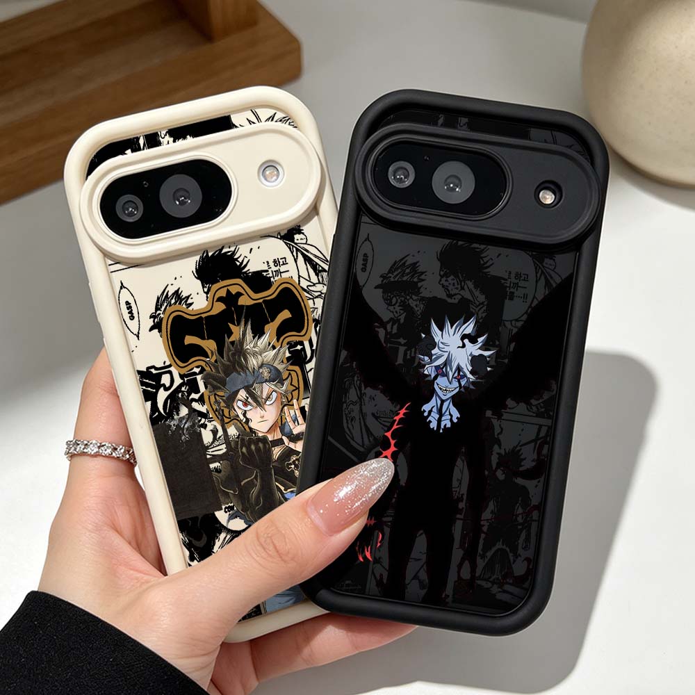 Phone Cases Google Pixel 7 - Siyah Yonca Serin Telefon Kılıfı Google
