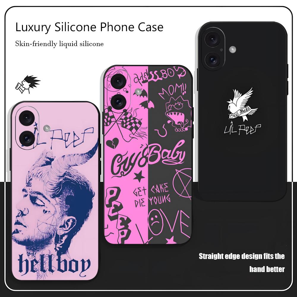 Phone Cases Iphone 16 - Lil Peep Ünlü Yıldız Popüler Telefon