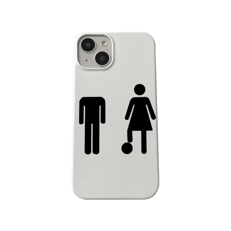 Phone Cases For Boys - Minimalist Erkek ve Kadın Sembolleri Telefon