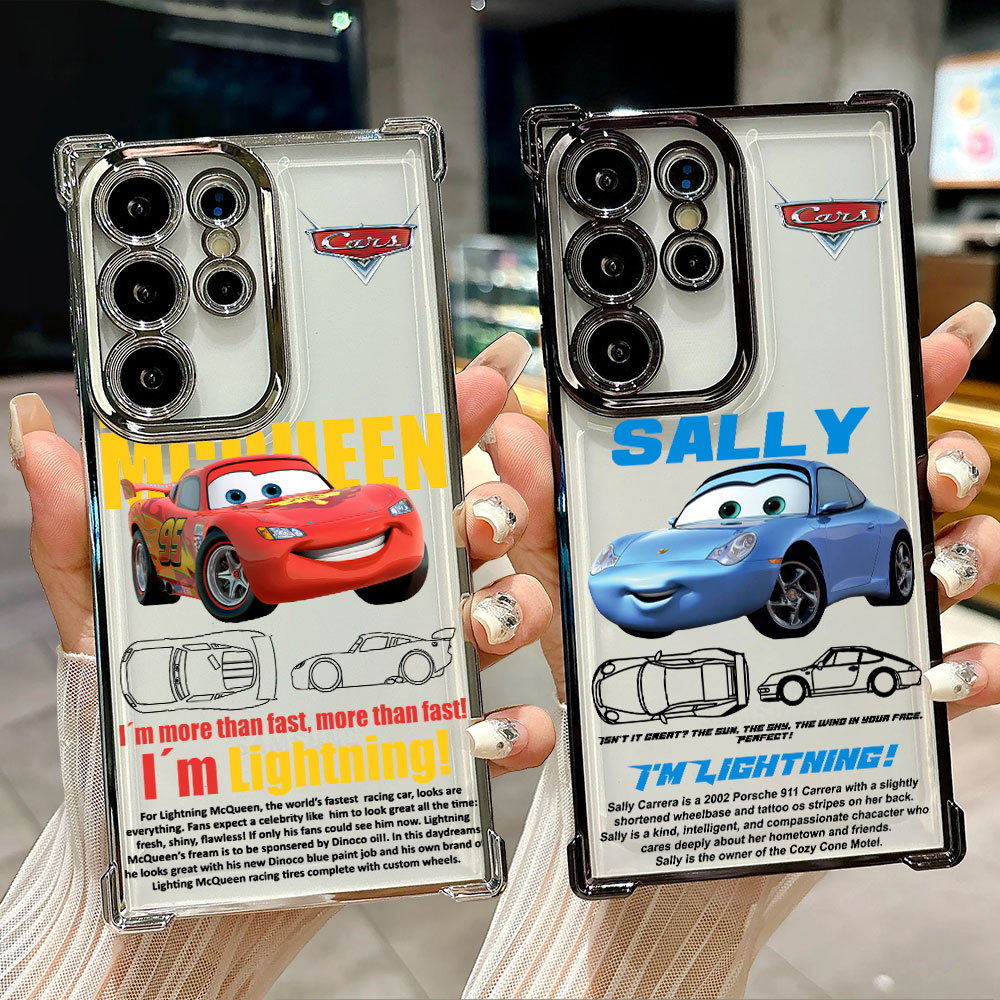 Phone Cases Disney - Mcqueen Lightning Sally Kılıfı Samsung Galaxy