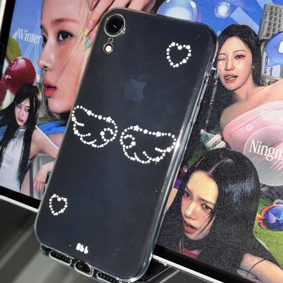 Phone Cases Korea - Moda Sevimli ins Kore Melek Kanatları