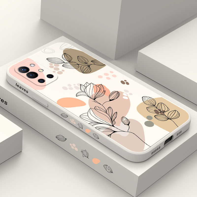 Phone Cases For Girls - Soyut Bitkiler telefon kılıfı Oneplus 12