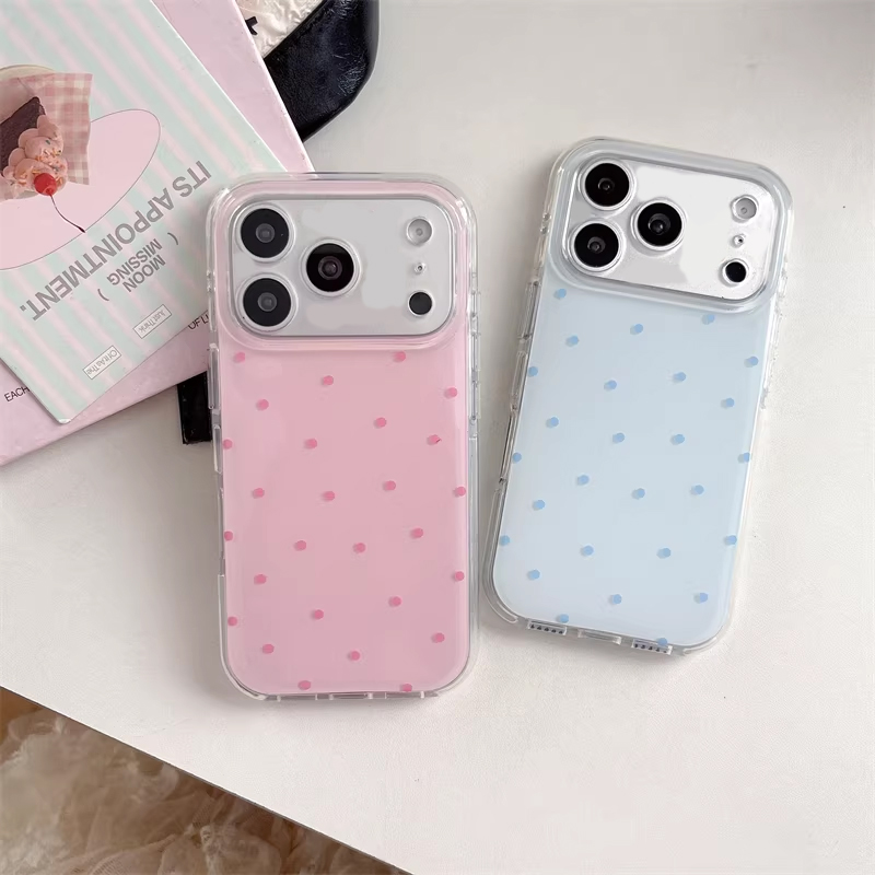 Phone Cases Korea - Kore Tarzı Kızlar İçin Sade Mavi
