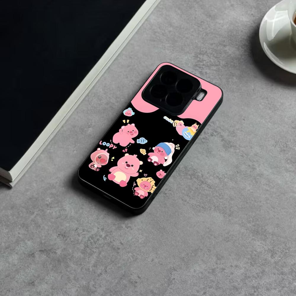 Phone Cases Loopy - Pembe B-Beaver Loopys Telefon Kılıfı Xiaomi