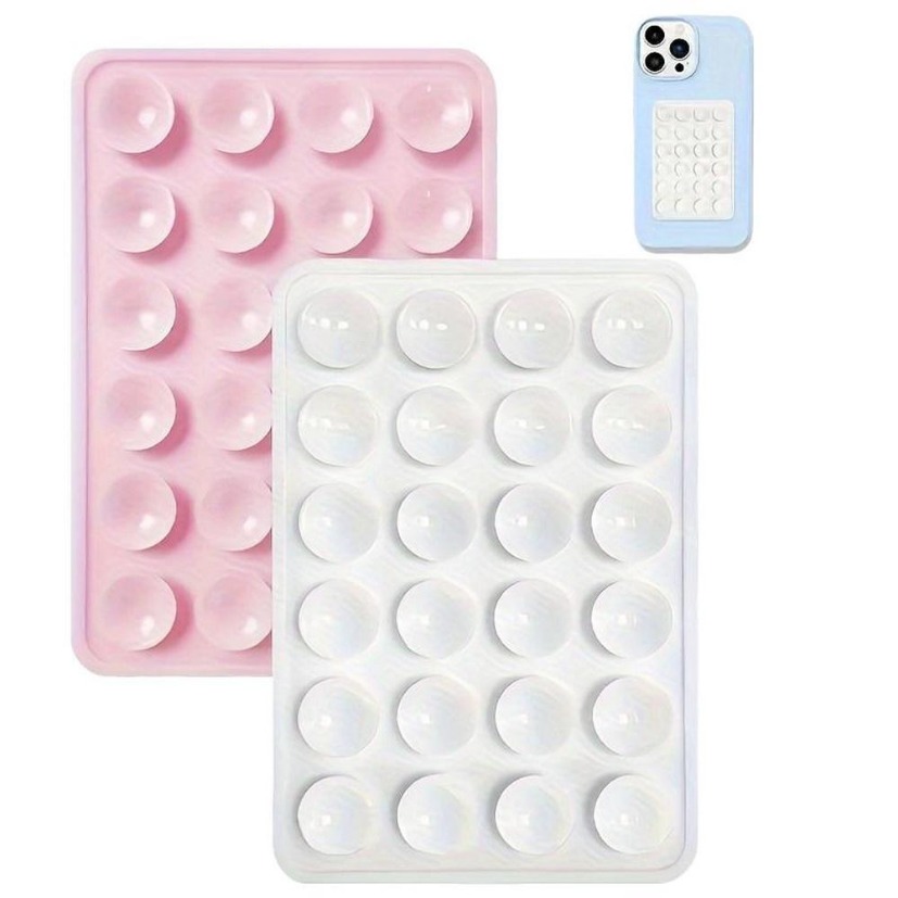Phone Cases Case - Çok Fonksiyonlu Vakumlu Duvar Standı Silikon