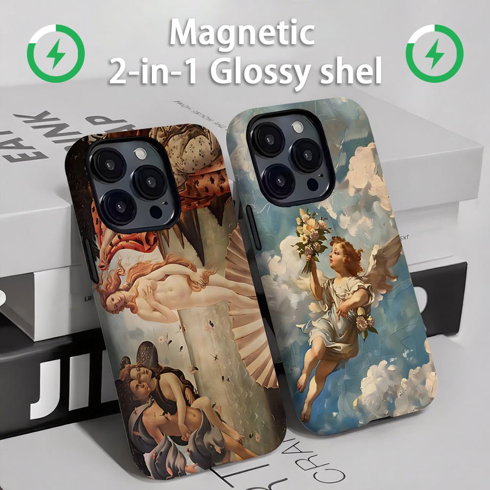 Phone Cases Magnetic - Rönesans Sanatı Tabloları Telefon Kılıfı Manyetik