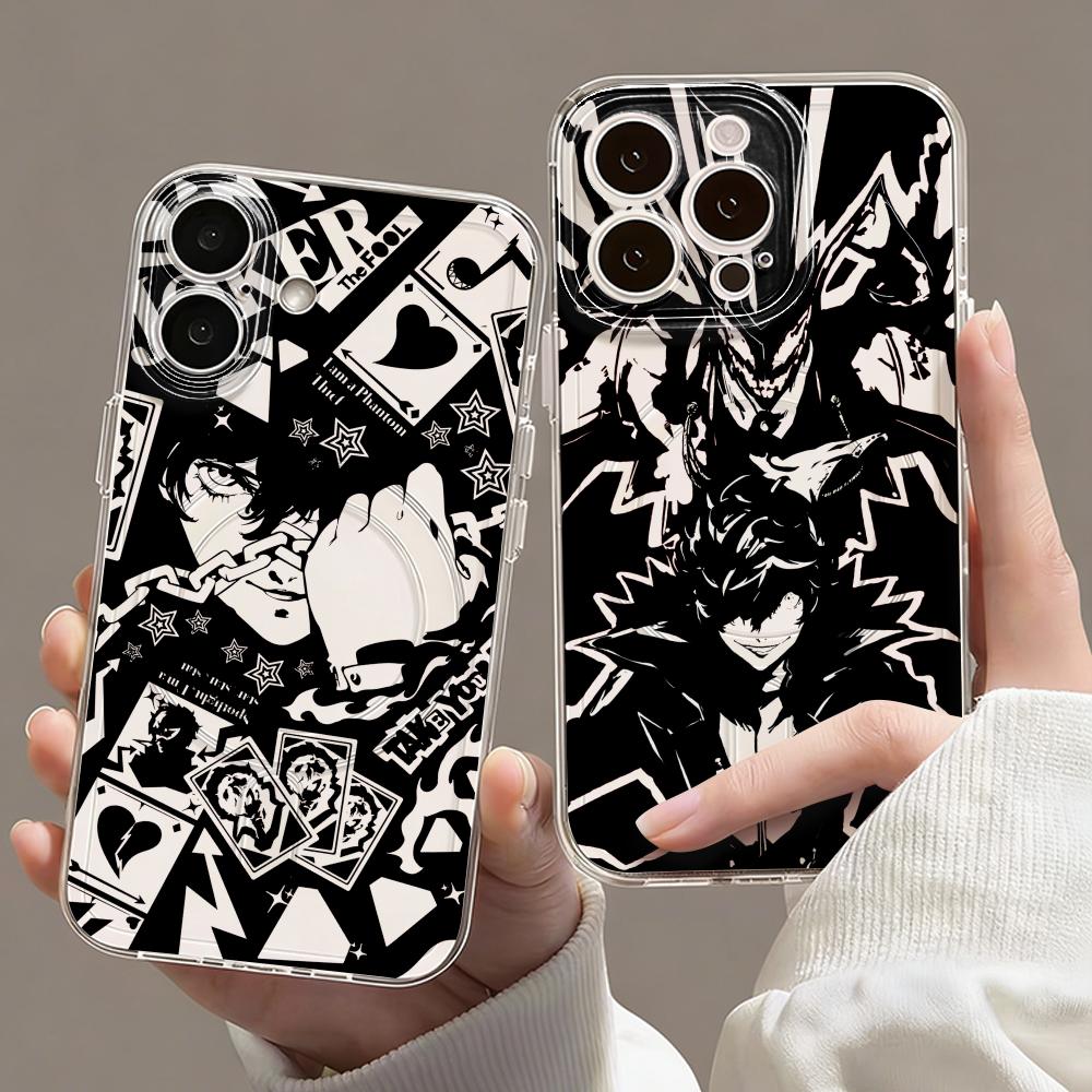 Phone Cases Iphone 16 - Game P-Persona 5 Telefon Kılıfı Manyetik