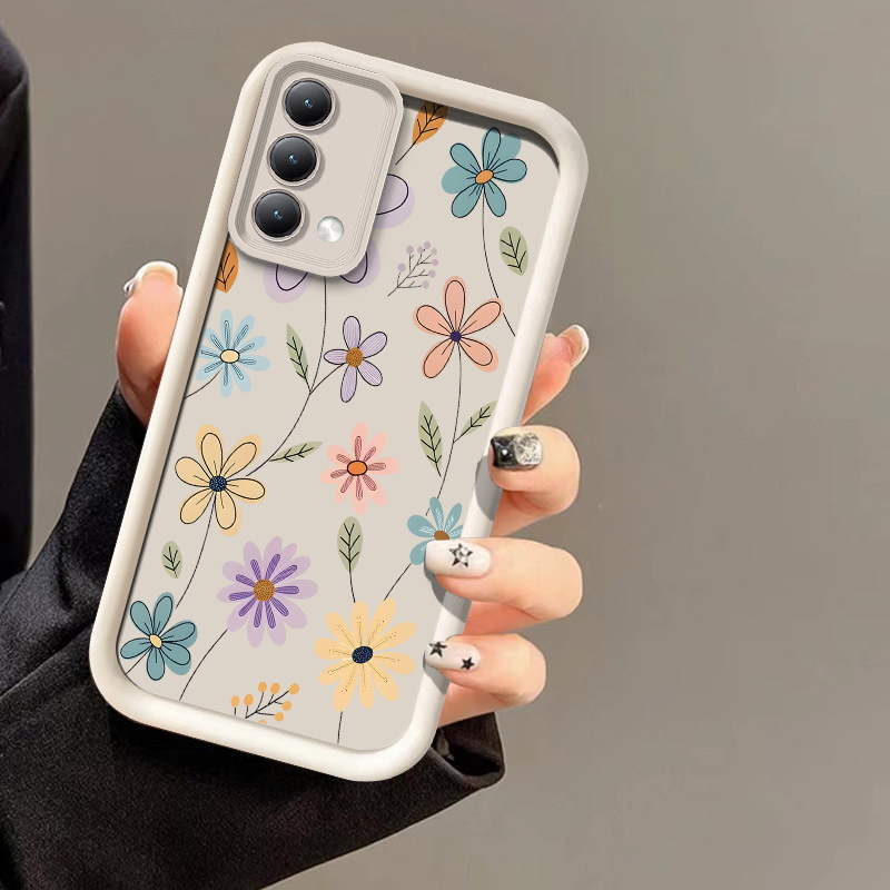 Phone Cases Oppo - Çiçek desenli telefon kılıfı için OPPO