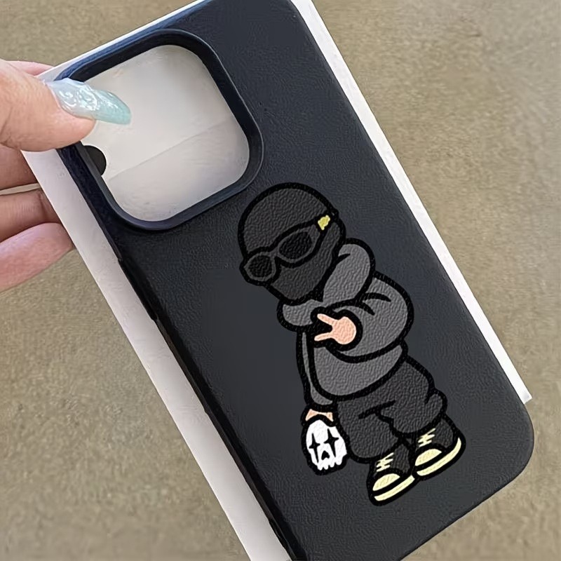 Phone Cases Xr Boys - Havalı Maskeli Çocuk Sokak Giyimi Desenli