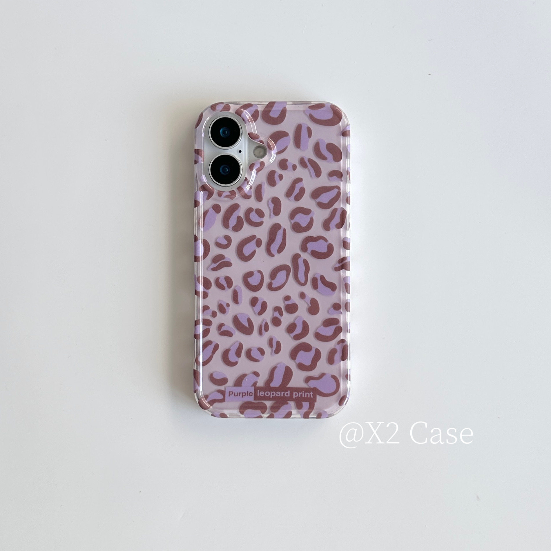 Phone Cases Purple - Ins Spicy Girl Stili Açık Mor