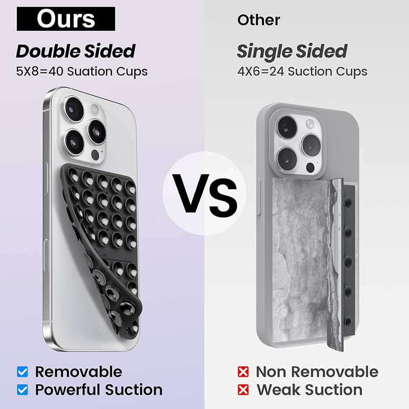 Silikon Çift Taraflı Vakumlu T - Phone Cases Video incelemesi ve fiyatı