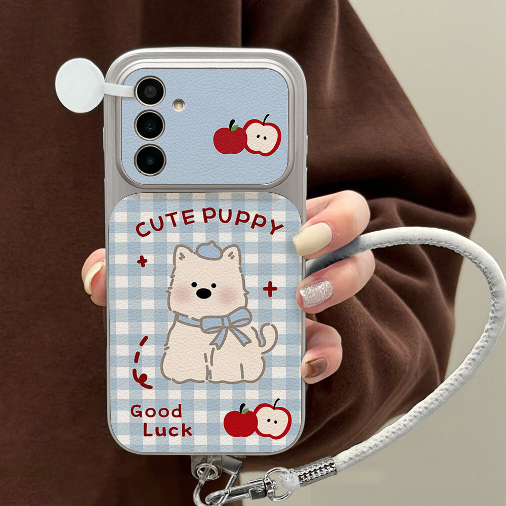 Mavi Ekoseli Köpek Desenli Tel - Phone Cases Blue incelemesi ve fiyatı