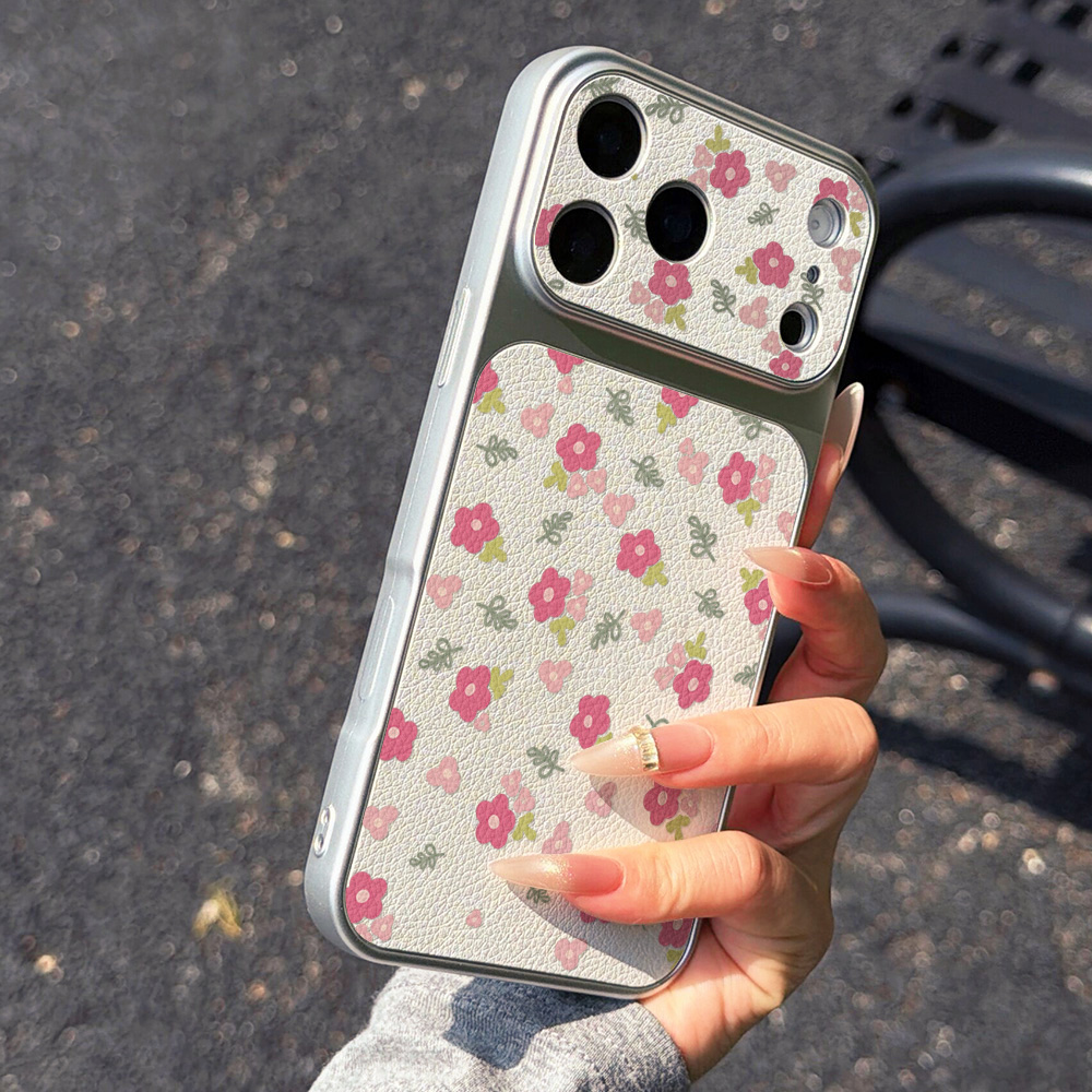 Lüks INS Çiçek Desenli Büyük P - Phone Cases With Camera Cover incelemesi ve fiyatı