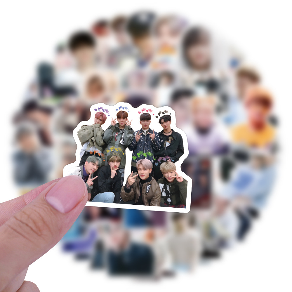 10/55/110 adet Kpop kore erkek - Phone Cases For Boys incelemesi ve fiyatı