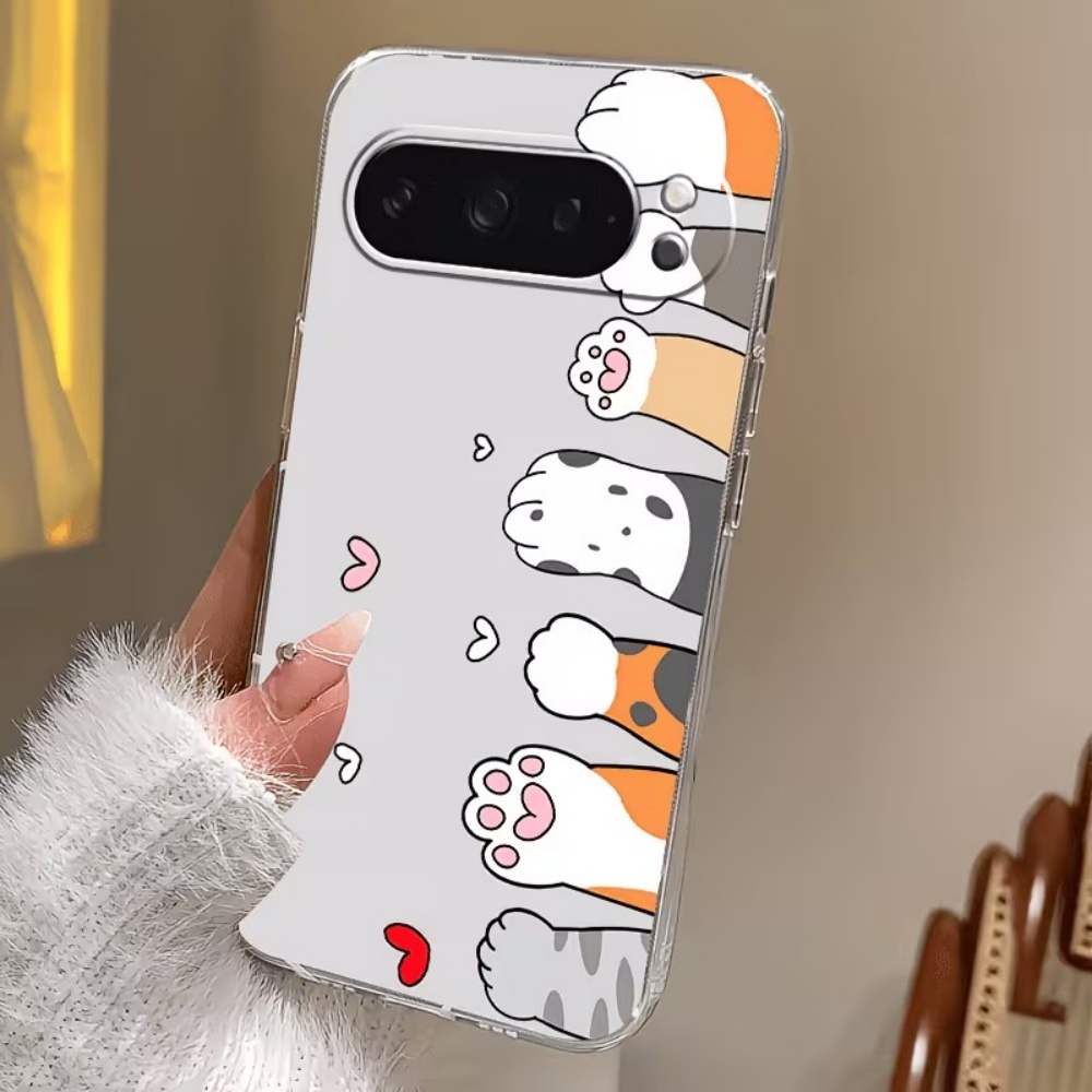 Karikatür Kedi Pati Baskılı Kr - Phone Cases Google Pixel 7 incelemesi ve fiyatı
