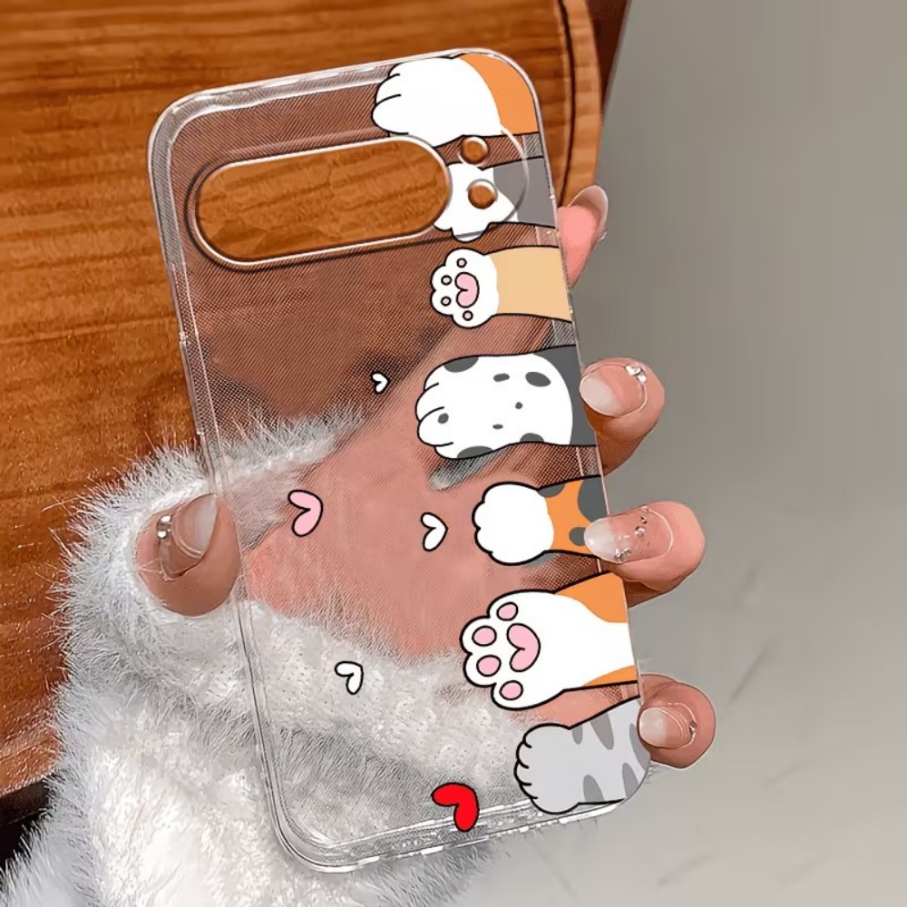 Karikatür Kedi Pati Baskılı Kr - Phone Cases Google Pixel 7 incelemesi ve fiyatı