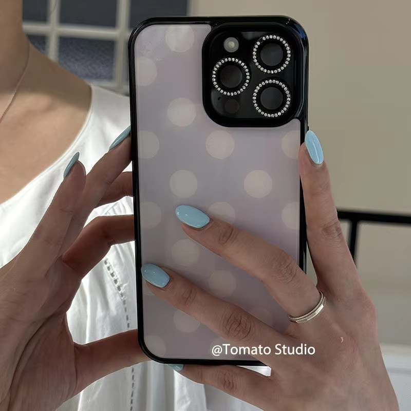 Kore Modası Mor Puantiyeli Dam - Phone Cases Purple incelemesi ve fiyatı