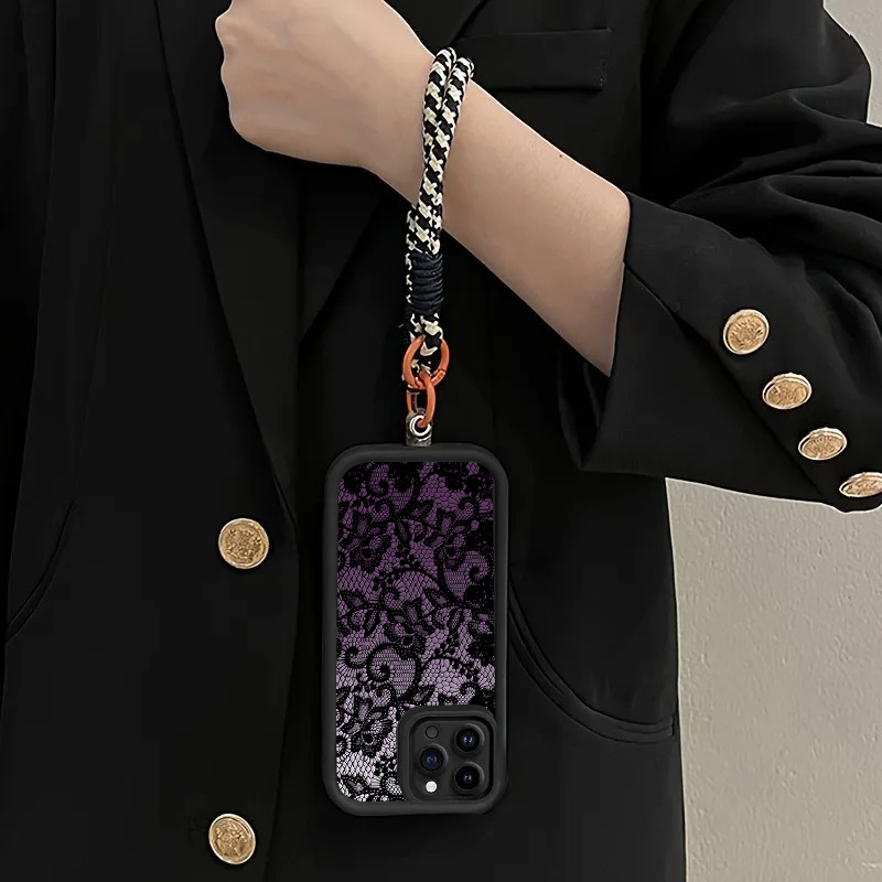 Siyah Mor Dantel Askılı Telefo - Phone Cases Purple incelemesi ve fiyatı