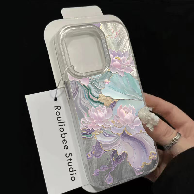 Rüya Gibi Mor Lotus Baskılı Es - Phone Cases Purple incelemesi ve fiyatı