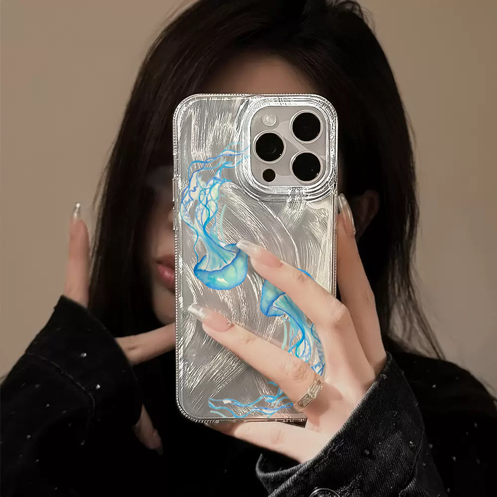 Mavi Denizanası Yaz Okyanusu S - Phone Cases Blue incelemesi ve fiyatı