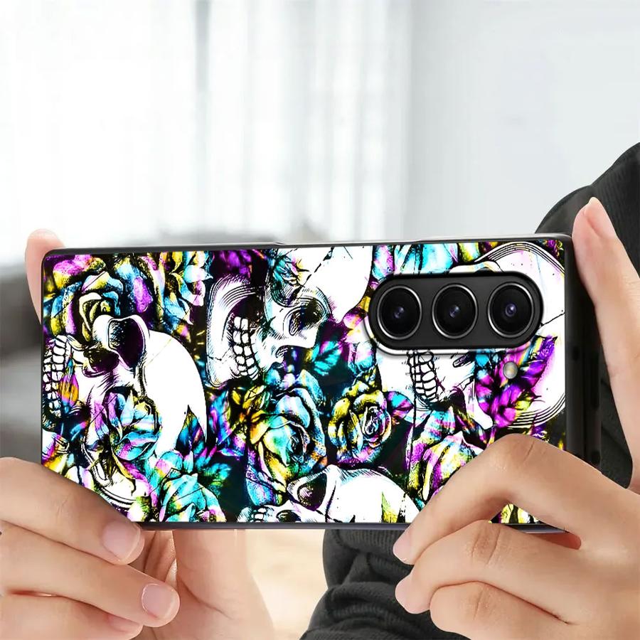 Kafatası Sanat Kılıf Samsung G - Phone Cases Z Fold 7 incelemesi ve fiyatı