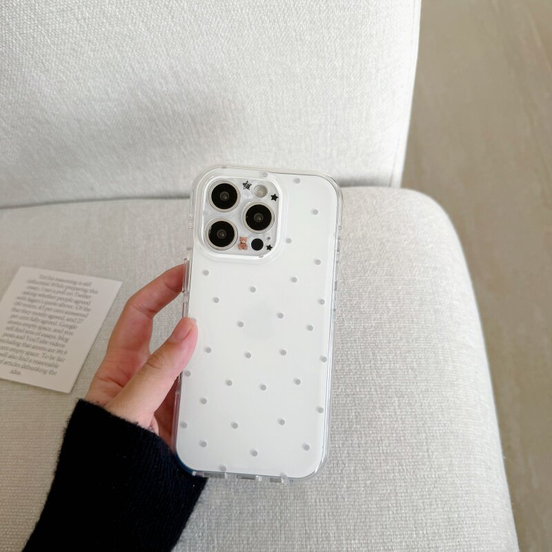 Kore Beyaz ve Mor Puantiyeli T - Phone Cases Purple incelemesi ve fiyatı