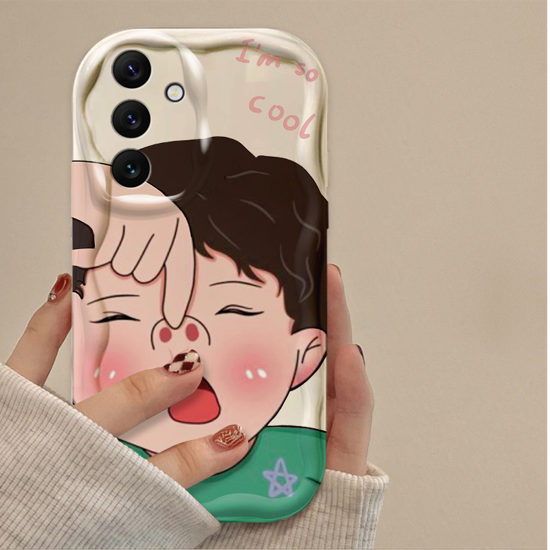 Komik Çocuk Sevimli Kız Dalgal - Phone Cases For Boys incelemesi ve fiyatı