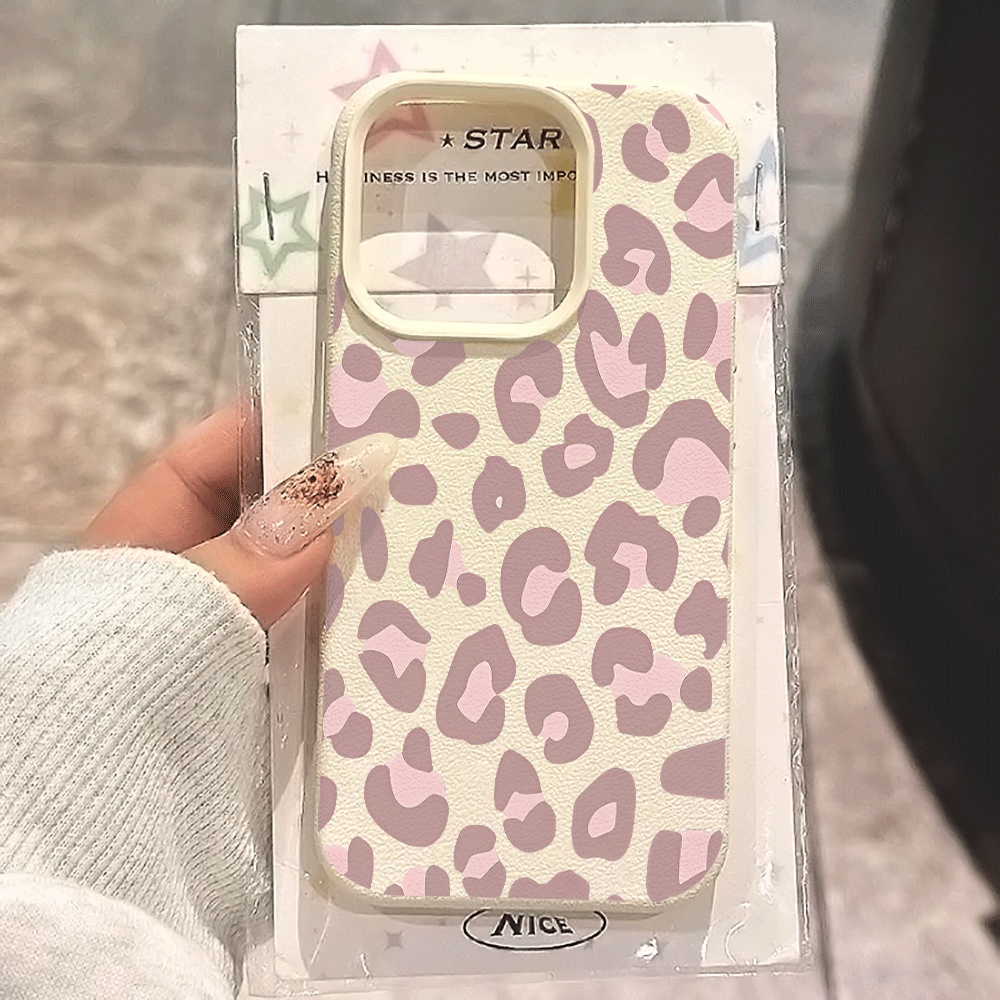 Soluk Mor Leopar Desenli Telef - Phone Cases Purple incelemesi ve fiyatı