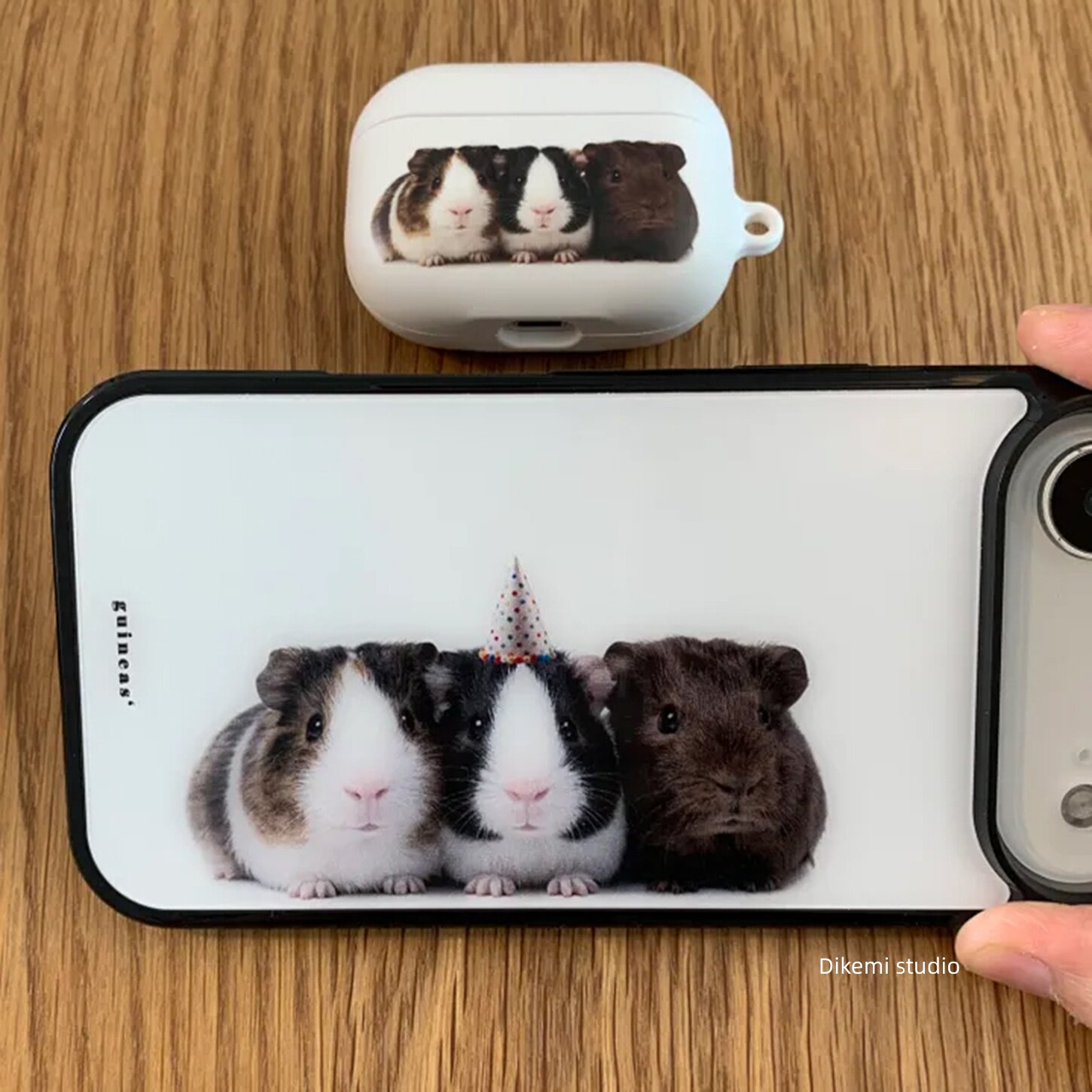 Kore Tarzı Sevimli Üç Gine Dom - Phone Cases Korea incelemesi ve fiyatı