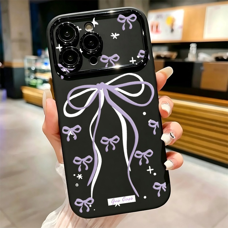 Büyük Mor Fiyonk Yıldız Çizgil - Phone Cases Purple incelemesi ve fiyatı