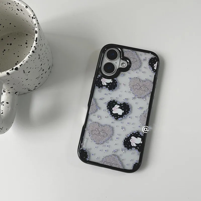 Kore Retro Kız Aşkı Tavşan Mor - Phone Cases Purple incelemesi ve fiyatı
