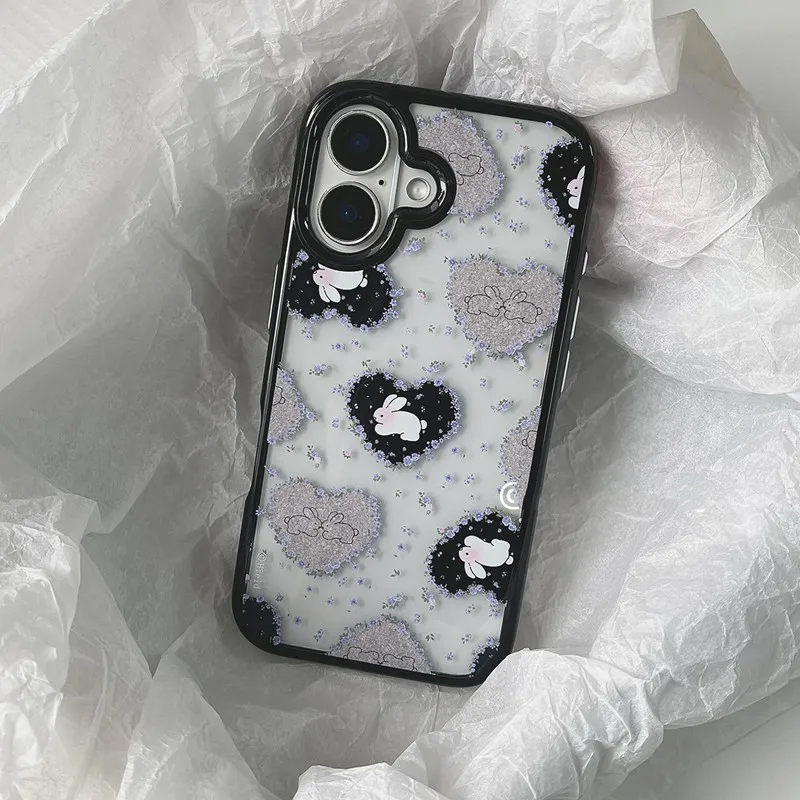 Kore Retro Kız Aşkı Tavşan Mor - Phone Cases Purple incelemesi ve fiyatı