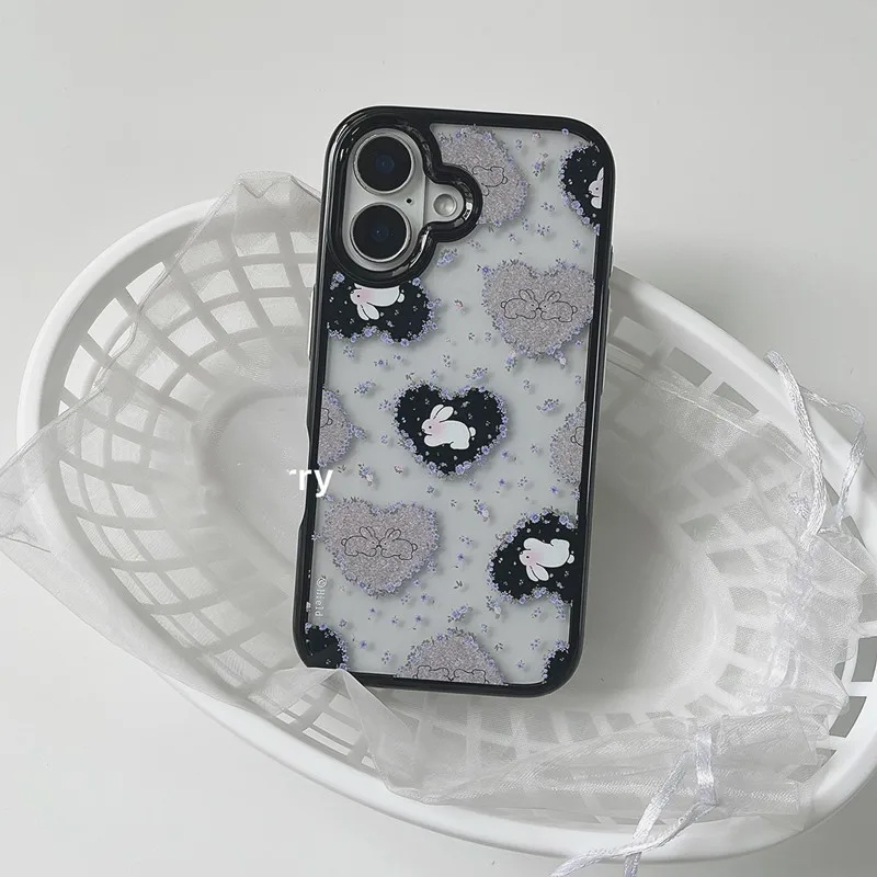 Kore Retro Kız Aşkı Tavşan Mor - Phone Cases Purple incelemesi ve fiyatı
