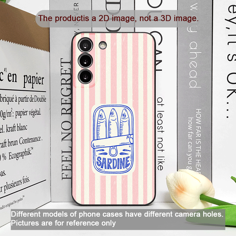 Sevimli Çizgili Desenli Sardal - Phone Cases Oppo incelemesi ve fiyatı