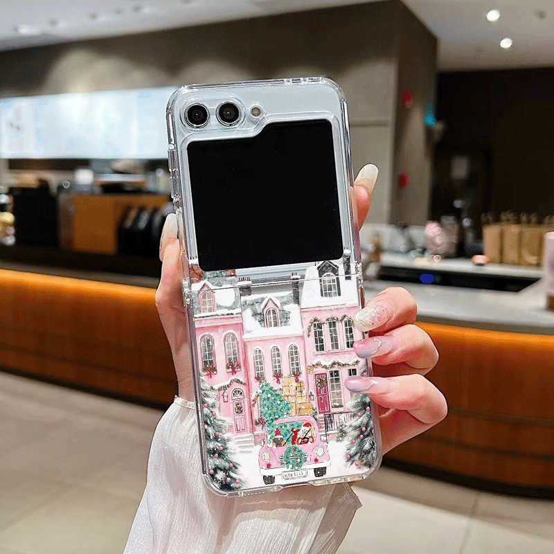 Kırsal Bina Kar Manzarası Noel - Phone Cases Z Fold 7 incelemesi ve fiyatı