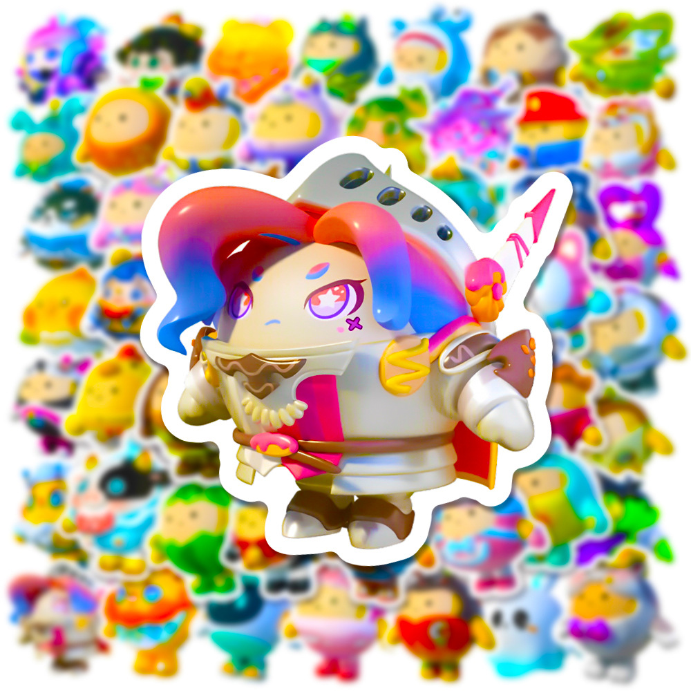 50 adet Kawaii Eggy Parti Kari - Phone Cases Kids incelemesi ve fiyatı