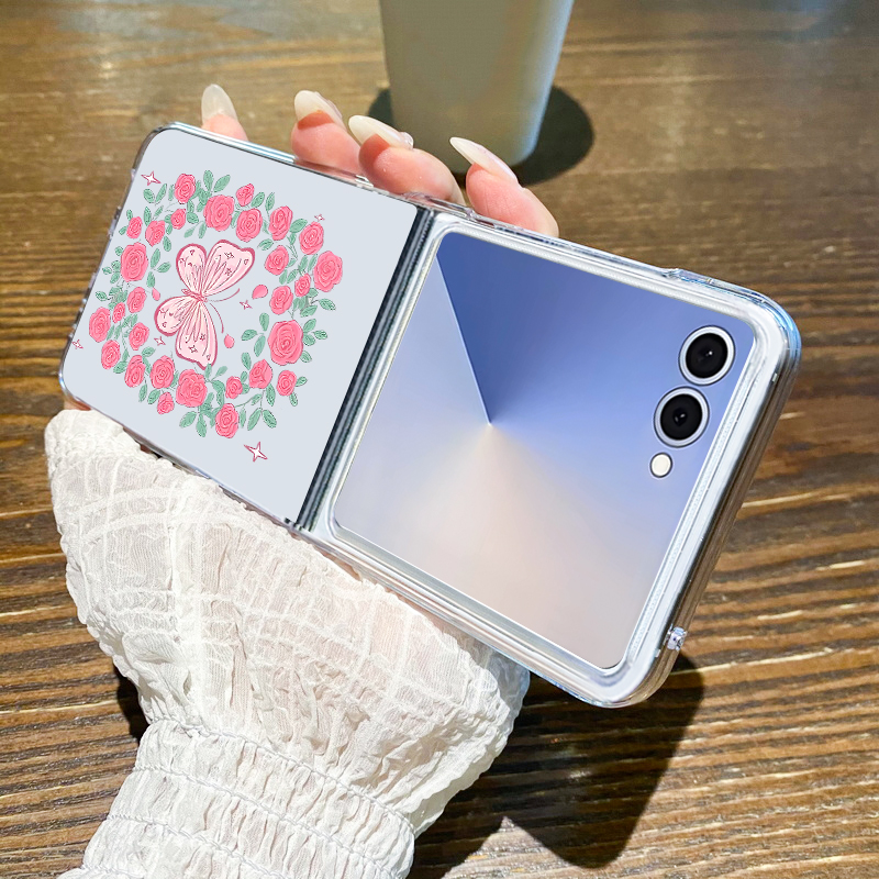 Pembe Çiçek Desenli Telefon Kı - Phone Cases Z Fold 7 incelemesi ve fiyatı