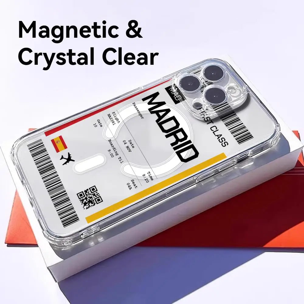 İspanya Seyahat Uçak Bileti De - Phone Cases Magnetic incelemesi ve fiyatı
