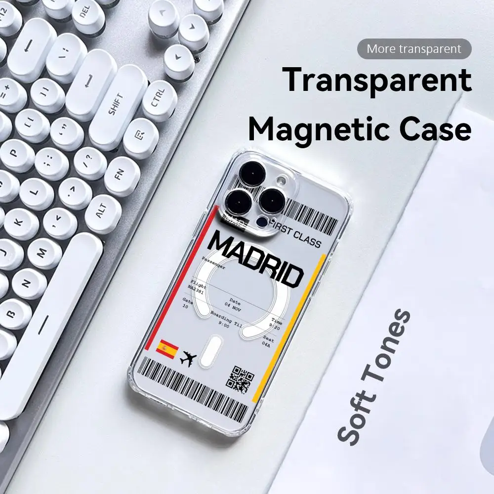 İspanya Seyahat Uçak Bileti De - Phone Cases Magnetic incelemesi ve fiyatı