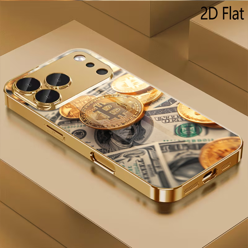 Bitcoin desenli temperli cam t - Phone Cases With Camera Cover incelemesi ve fiyatı
