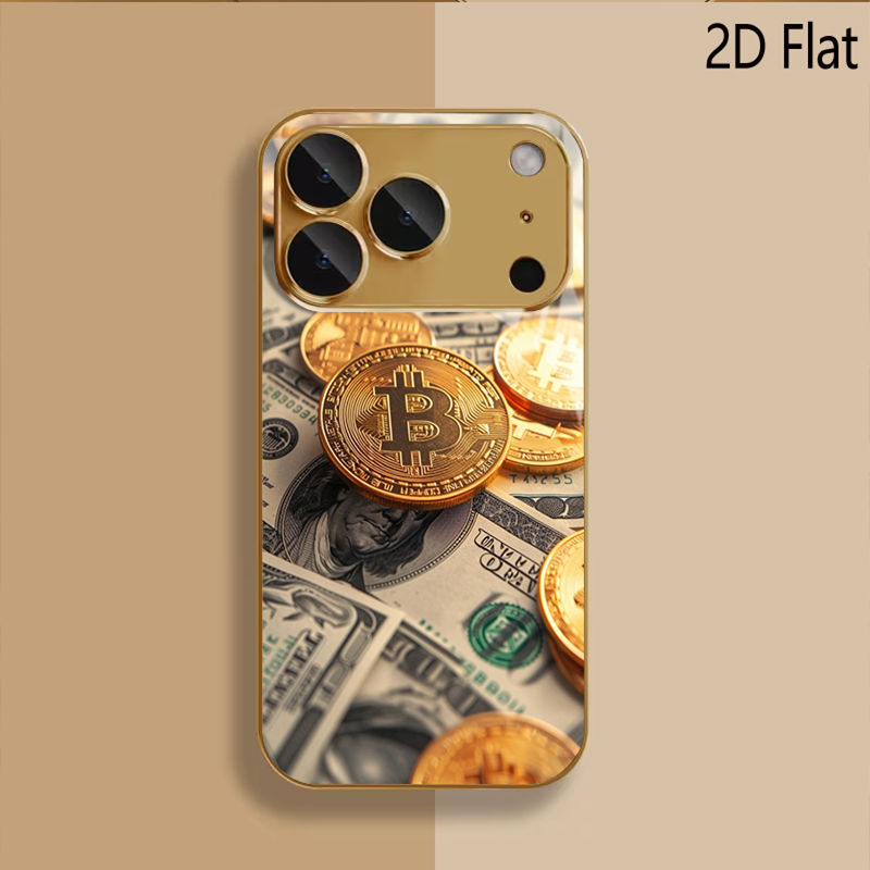 Bitcoin desenli temperli cam t - Phone Cases With Camera Cover incelemesi ve fiyatı