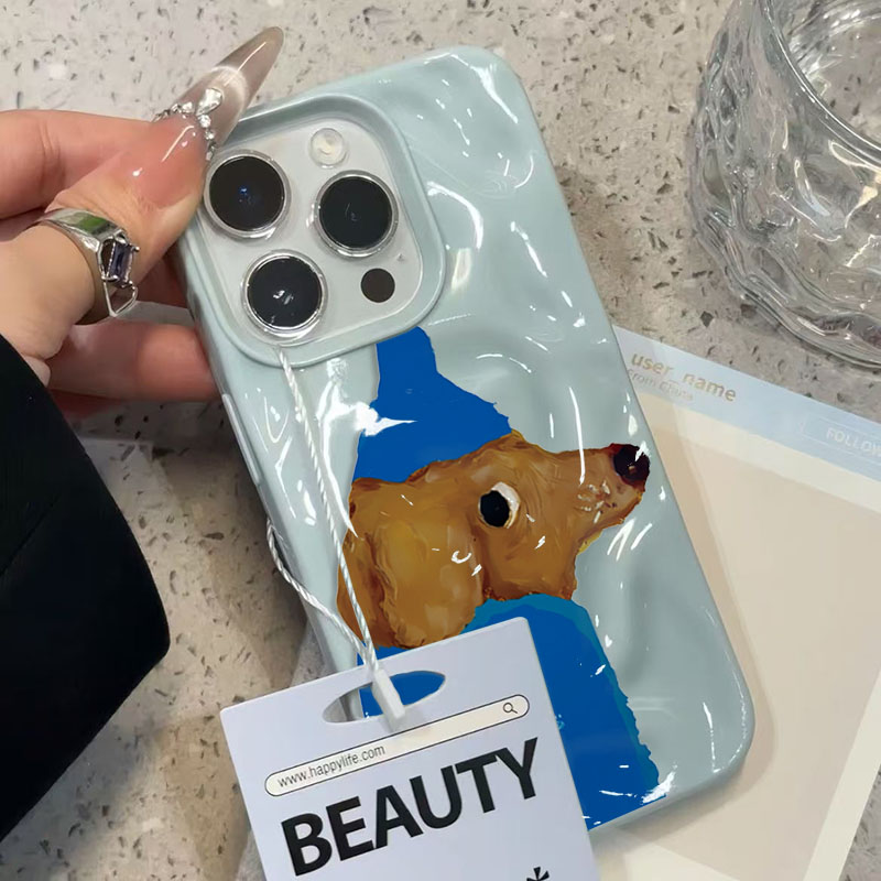 Mavi Şapka Köpek Kıvrımları Do - Phone Cases Blue incelemesi ve fiyatı