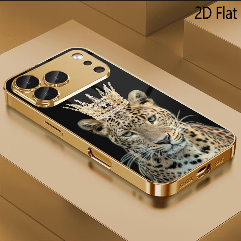 Leopar Kralı Desenli temperli  - Phone Cases With Camera Cover incelemesi ve fiyatı