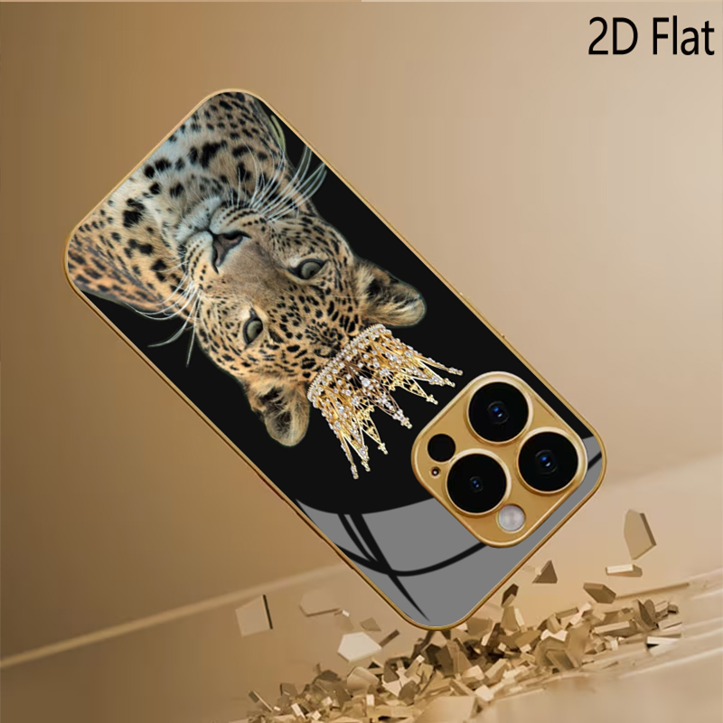 Leopar Kralı Desenli temperli  - Phone Cases With Camera Cover incelemesi ve fiyatı