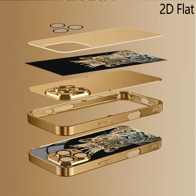 Leopar Kralı Desenli temperli  - Phone Cases With Camera Cover incelemesi ve fiyatı