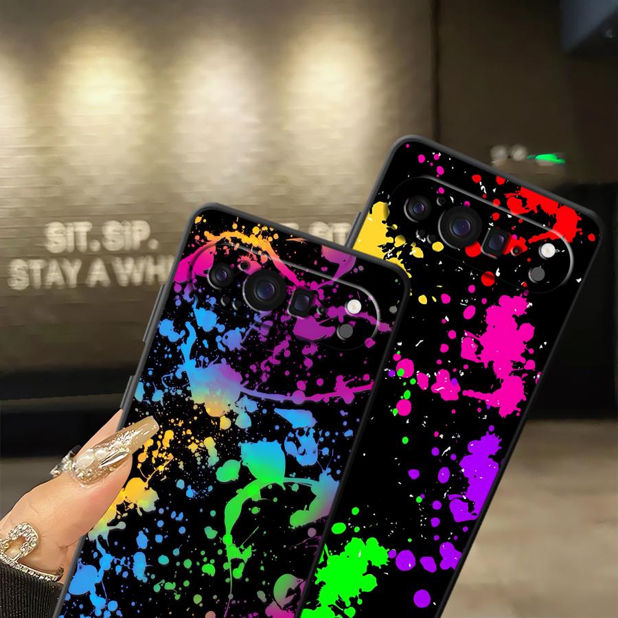 Gökkuşağı Boya Sıçramaları Fun - Phone Cases Google Pixel 7 incelemesi ve fiyatı
